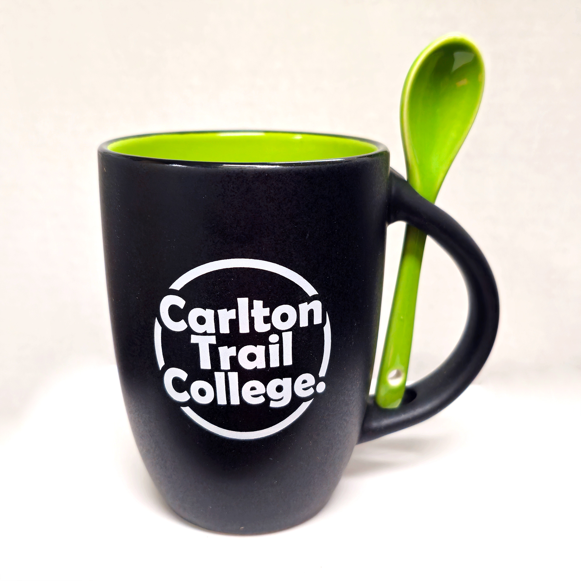 Carlton Trail College Mug and Spoon set