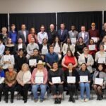 Carlton Trail College Board members and staff, student recipients, donors, special guests, and community representatives.