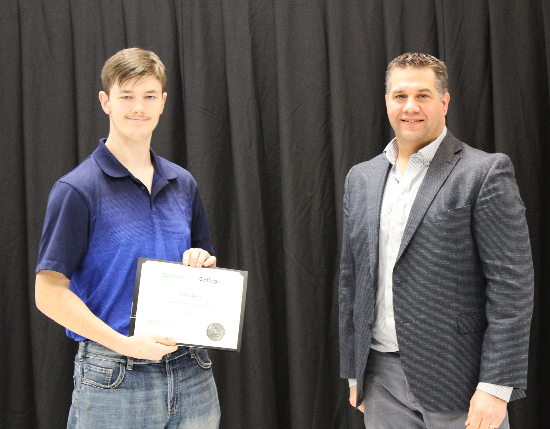 The 2025 Doepker Industries SIOS Scholarship - Brody Metz, Welding