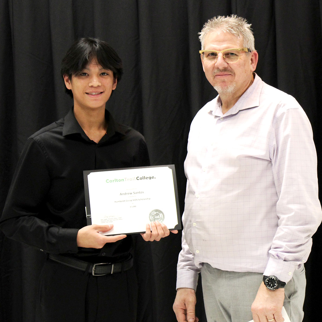 The 2025 Humboldt Co-op SIOS Scholarship - Andrew Santos, Electrician