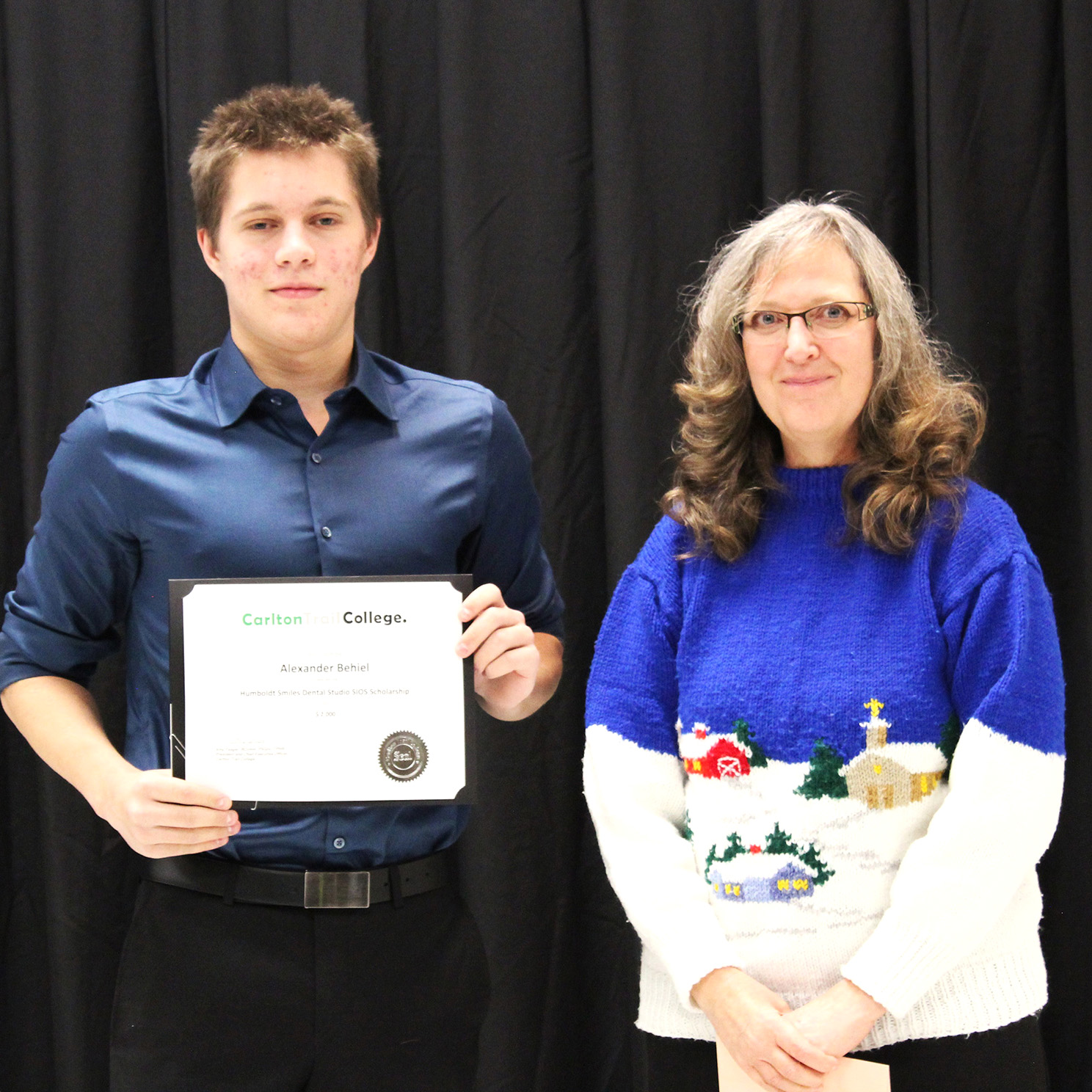 The 2025 Humboldt Smiles Dental Studio SIOS Scholarship - Alexander Behiel, Electrician