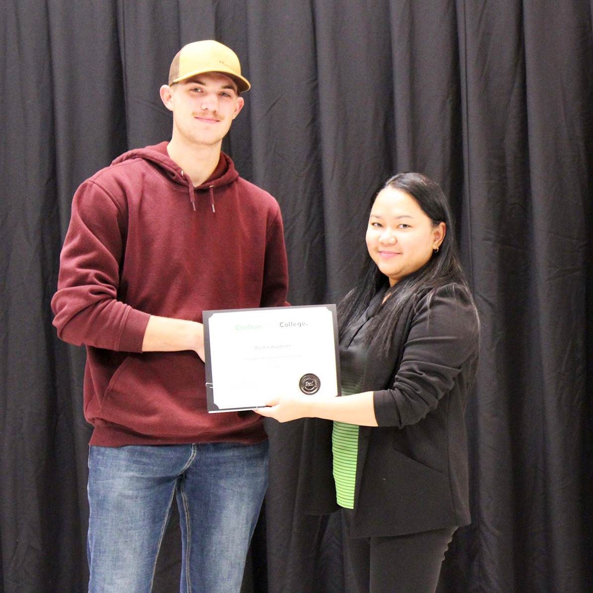 The 2025 Schulte Industries SIOS Scholarship - Austin Huebner, Welding