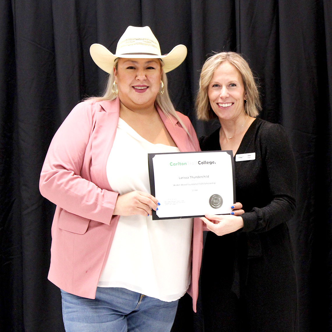 The 2025 Walker Wood Foundation SIOS Scholarship -Larissa Thunderchild, Mental Health & Addictions