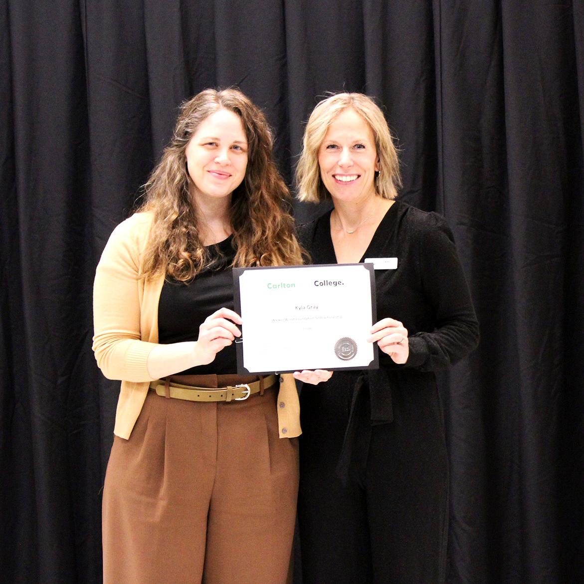 The 2025 Walker Wood Foundation SIOS Scholarship - Kyla Gray, Office Administration