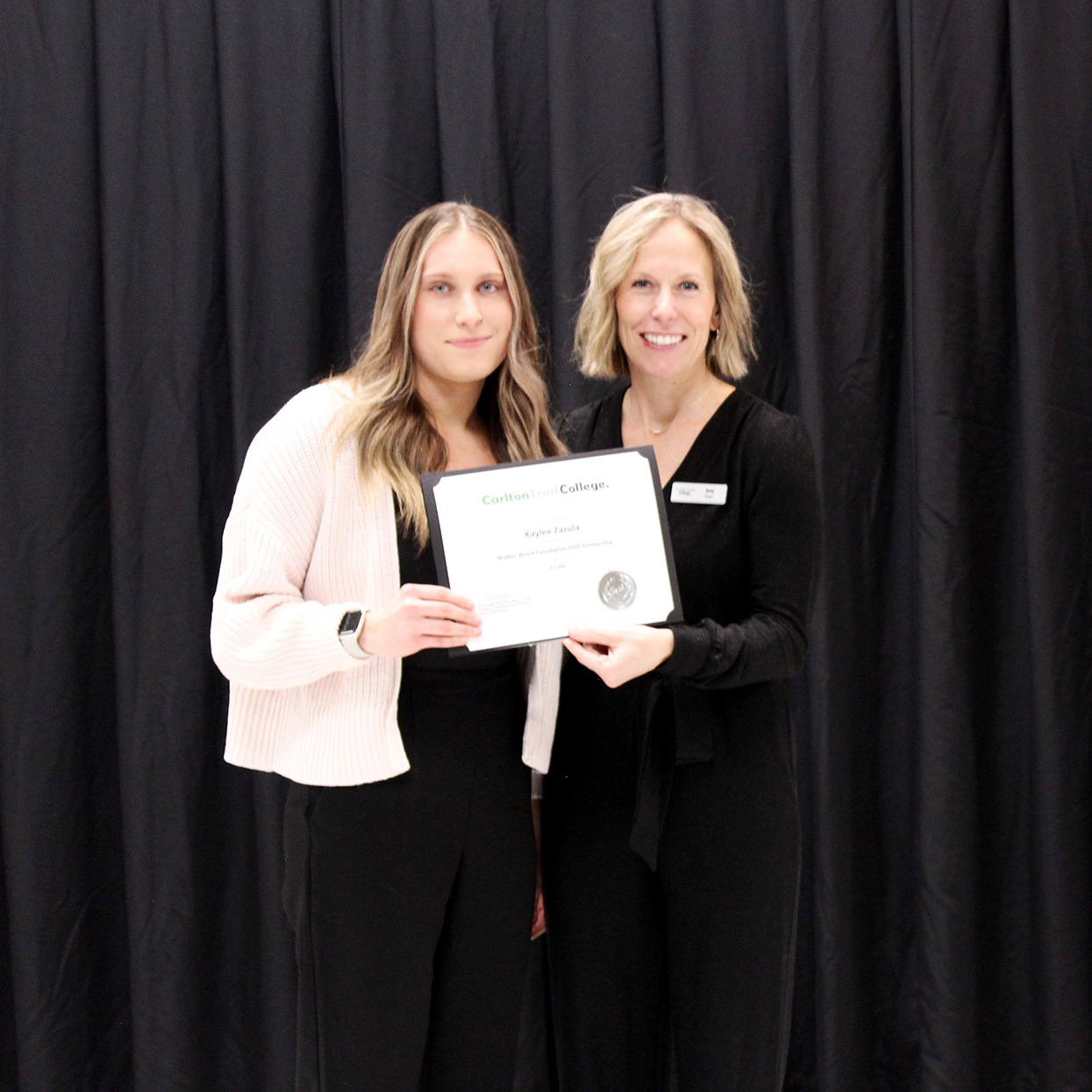 The 2025 Walker Wood Foundation SIOS Scholarship - Kaylee Zazula, Practical Nursing