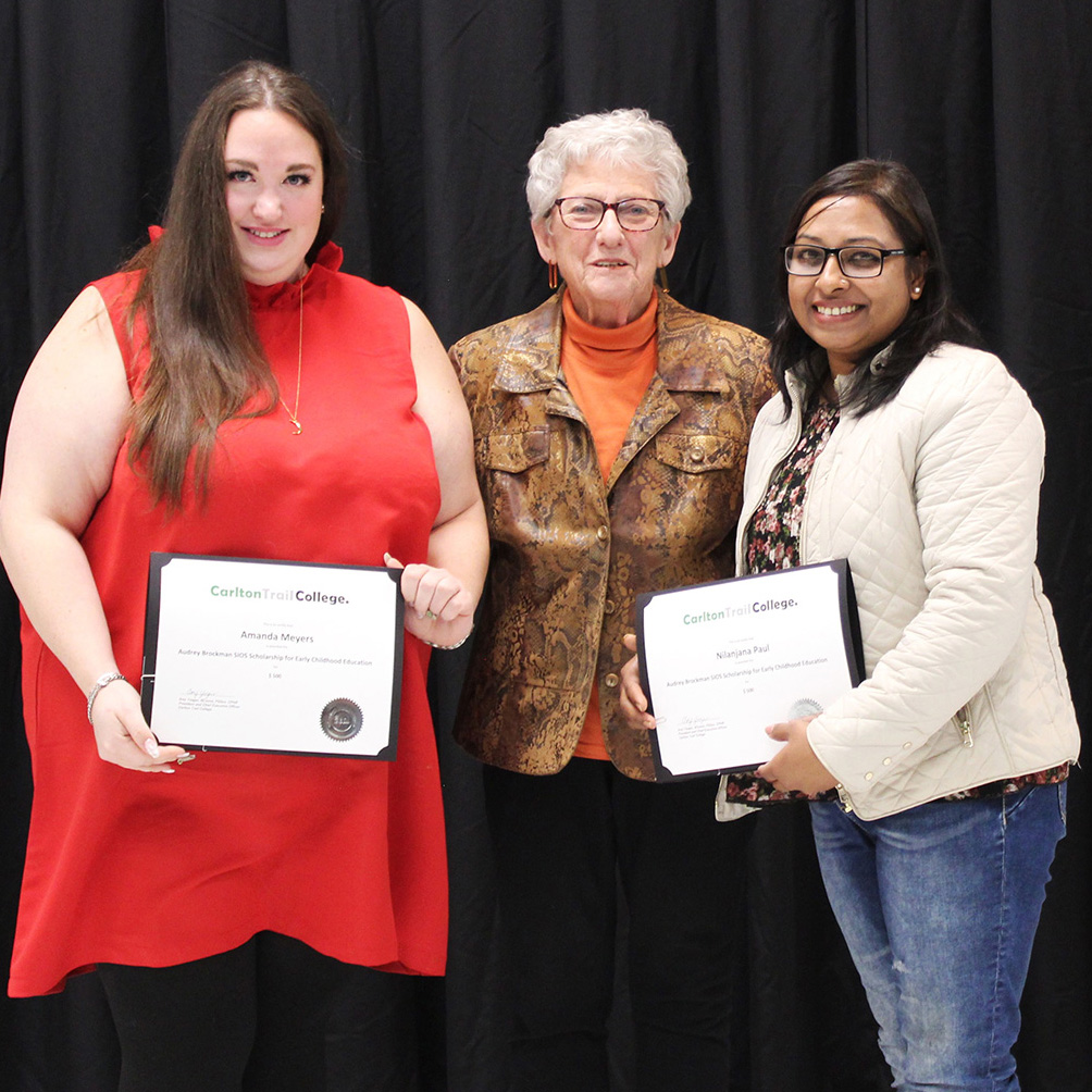 The 2025 Audrey Brockman SIOS Scholarship for Early Childhood Education - Amanda Meyers and Nilanjana Paul