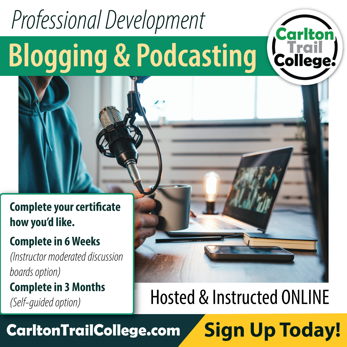 Blogging and Podcasting Professional Development Course